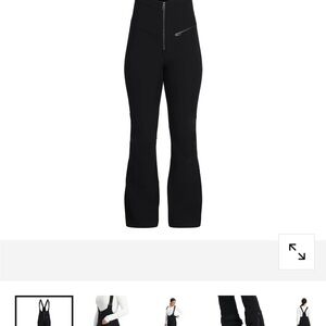 Women's spyder strut softshell ski bib